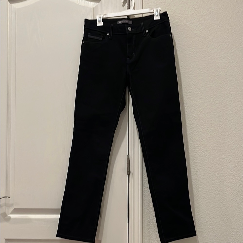 Levi's Black Straight Leg Jeans